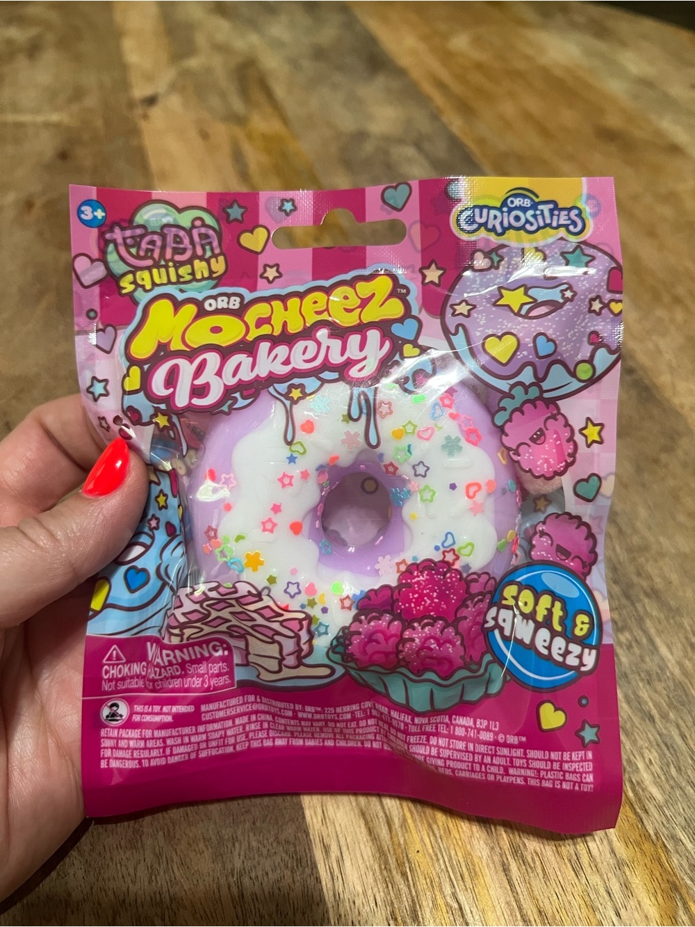 Orb Mocheez Bakery Donut Taba Squishy